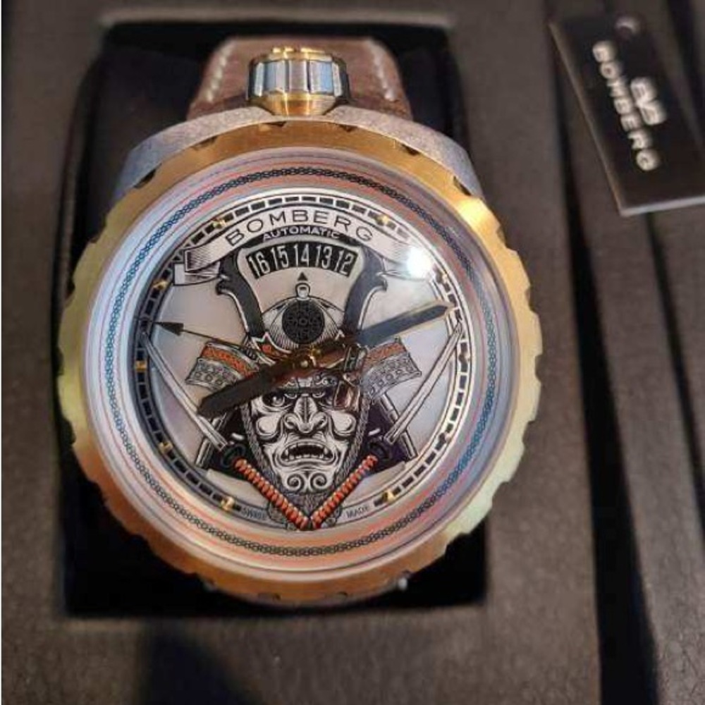 Bomberg 68 Limited edition Samurai watch. 121/250 WR 100m